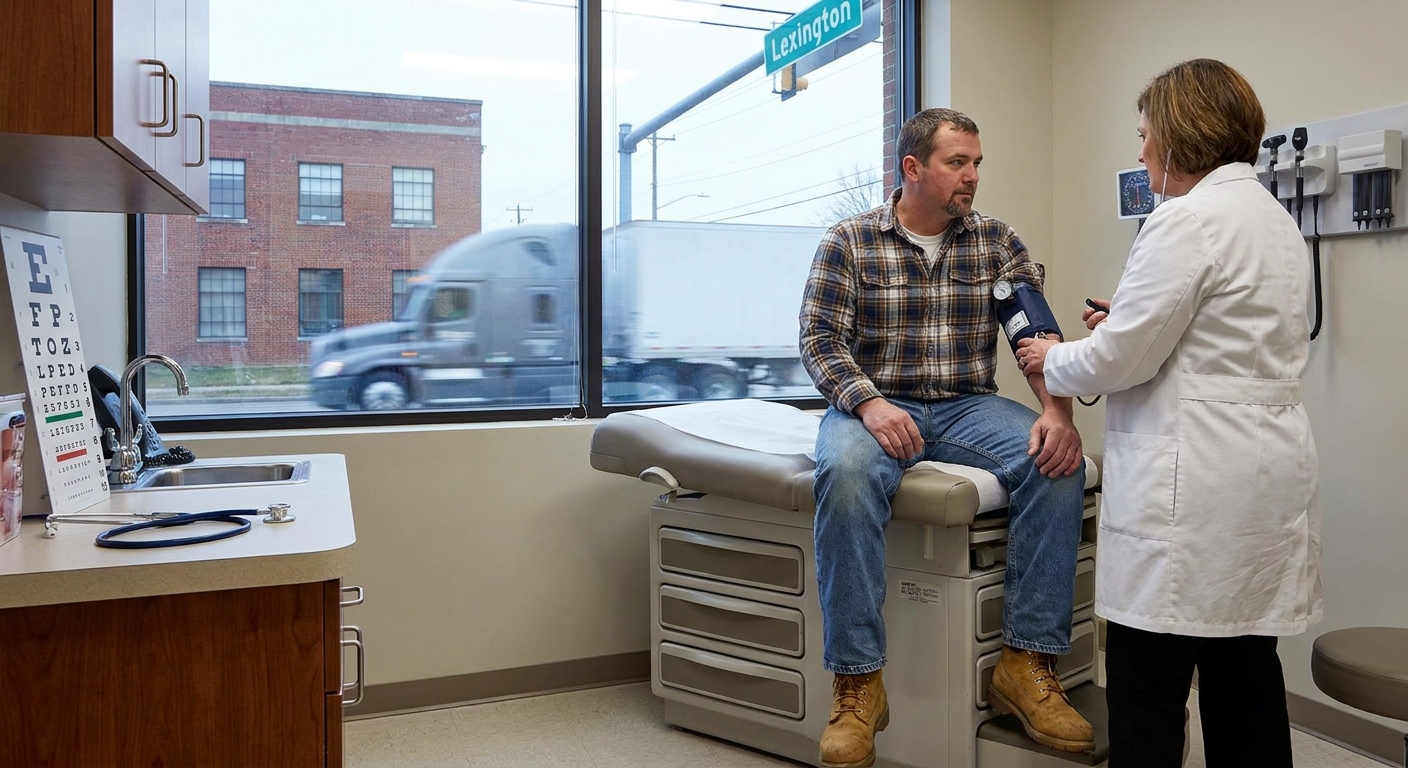CDL Physical Exam Services in Lexington