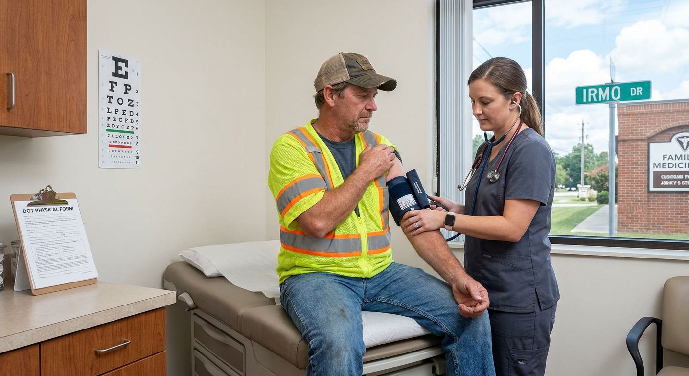 DOT Physical Exams for Commercial Drivers in Irmo
