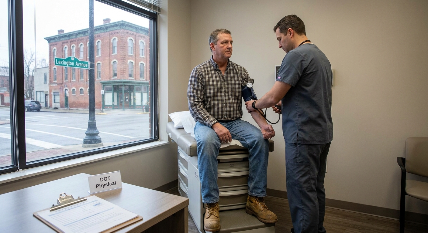 DOT Physical Exams for Commercial Drivers in Lexington, SC