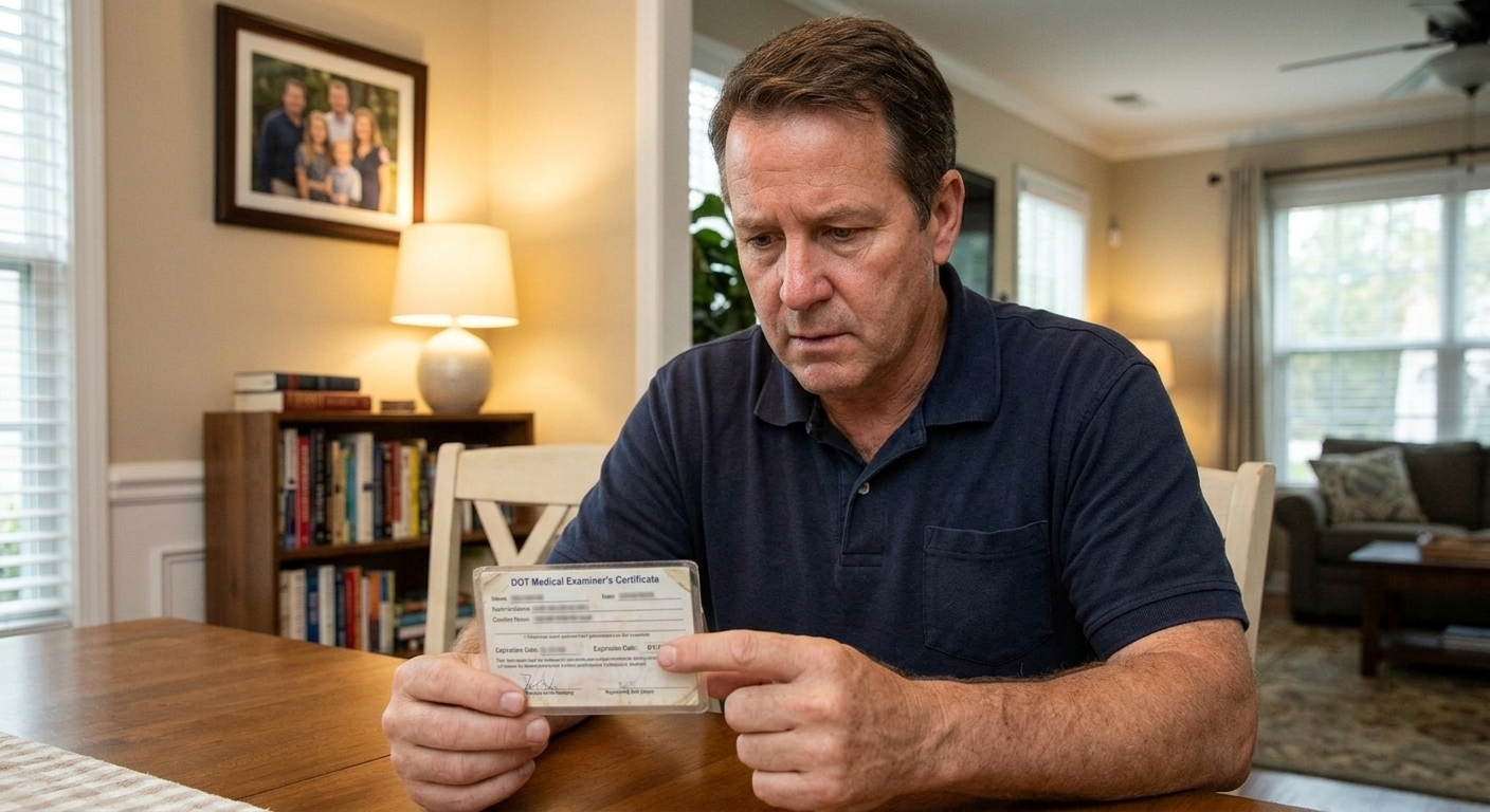 DOT Medical Card Expiring? Here's What Drivers Need To Know